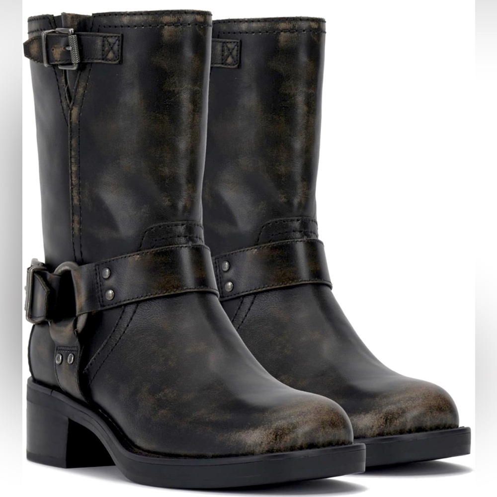 Vince Camuto Kaemie Moto Boots. Brand new with box.
